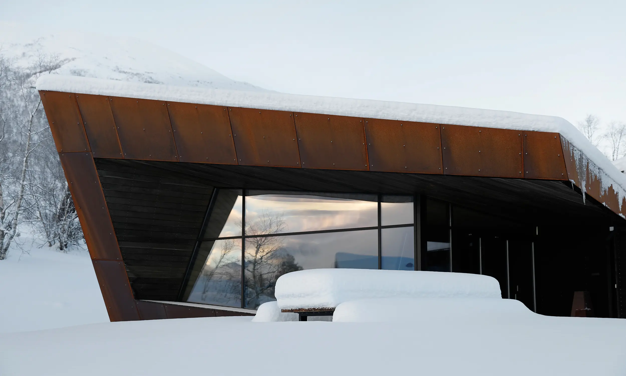 Schüco - referens Black lodge