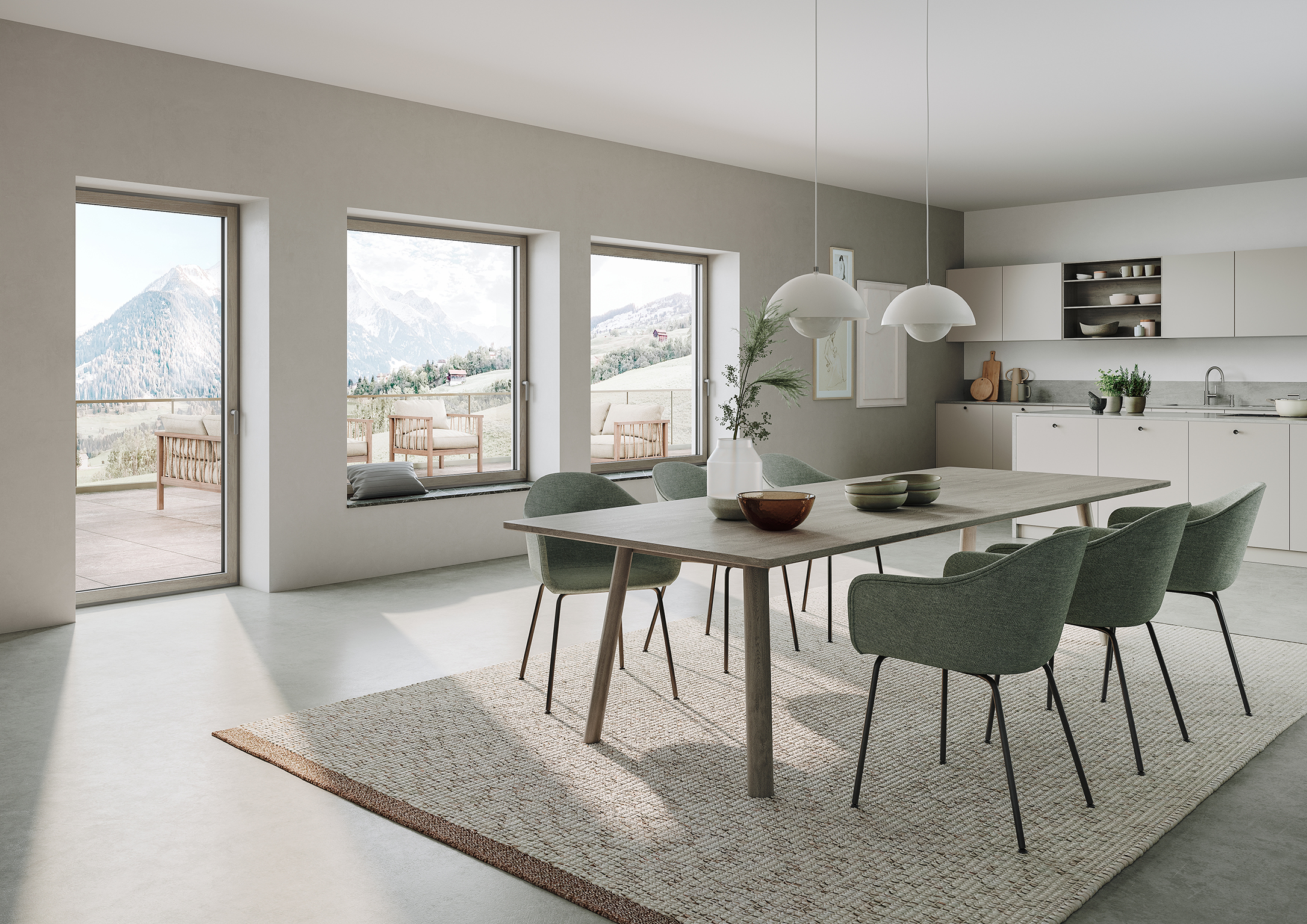 Schueco AWS WoodDesign