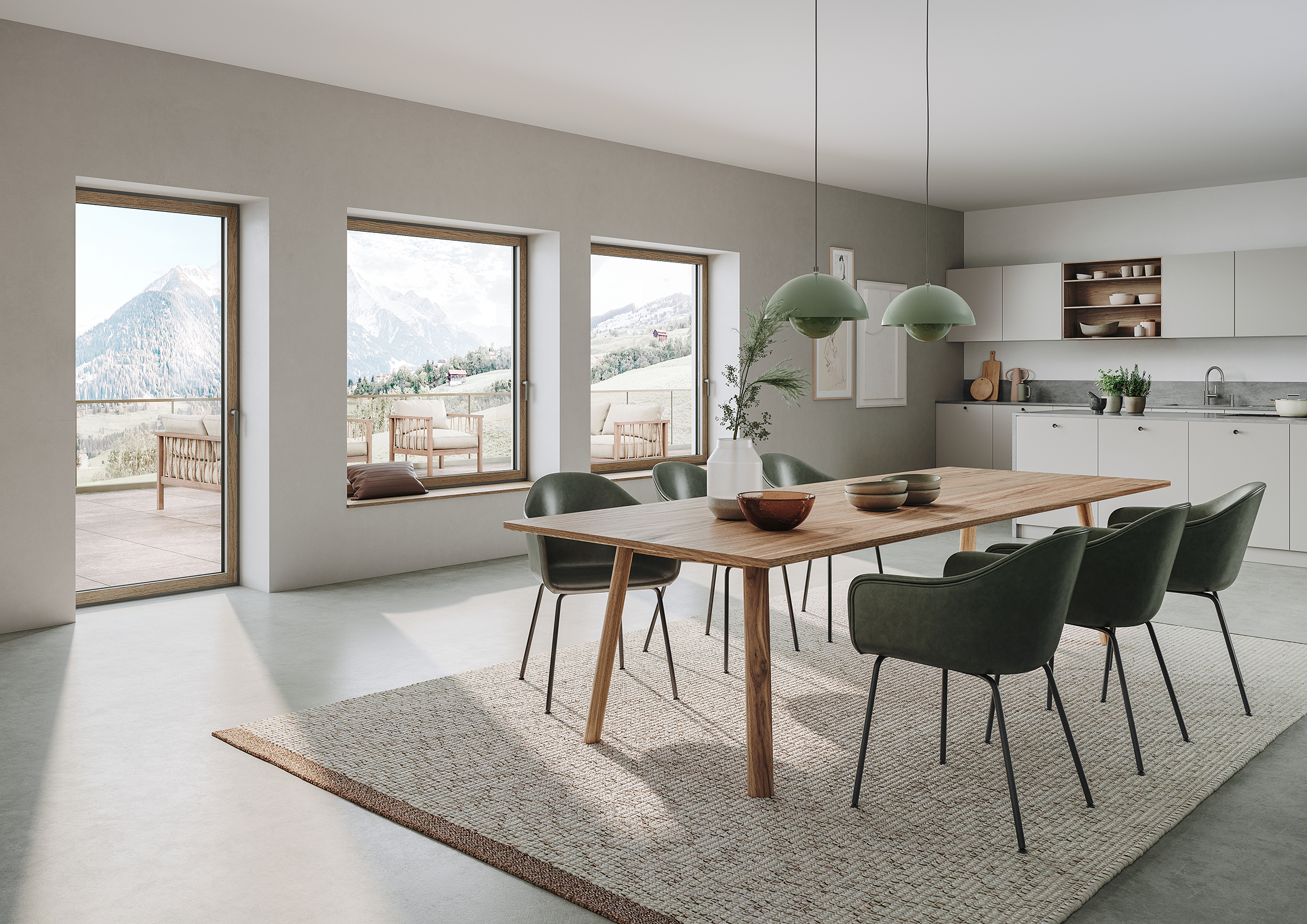 Schueco AWS WoodDesign