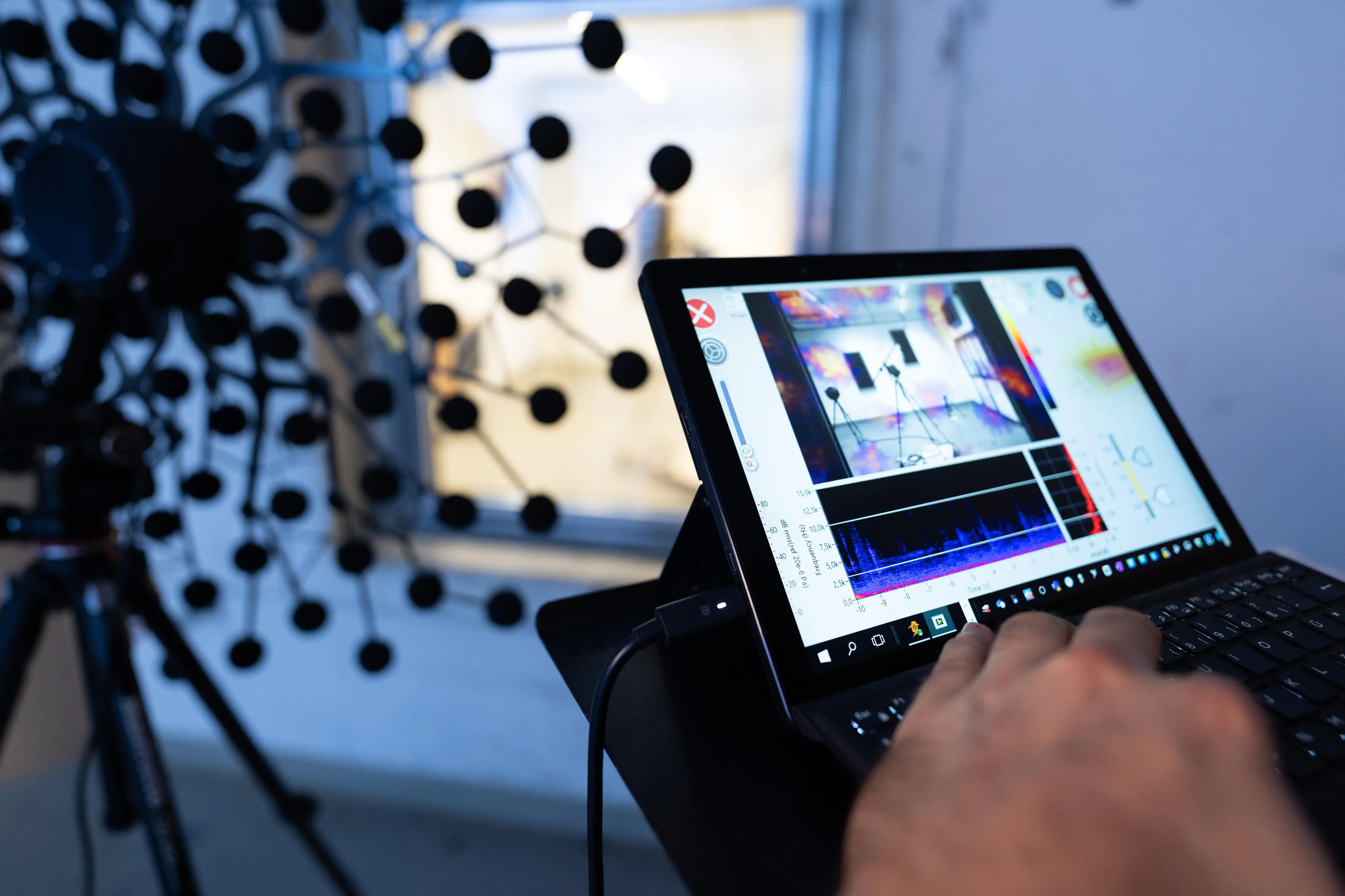 Software der akustischen Kamera