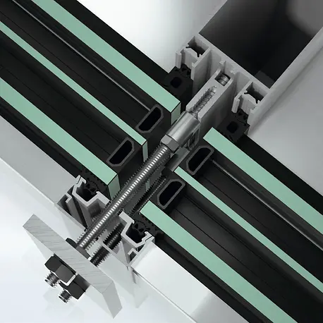 Schüco Julkisivujärjestelmä FWS 50