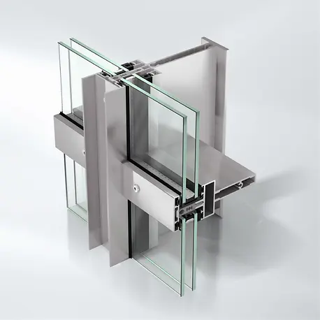 Schüco Julkisivujärjestelmä FWS 50 S.SI