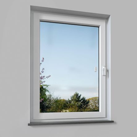 couleur blanc Schüco Sound Guard de fenêtre Disques Détecteur de bris de verre 