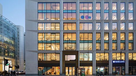 120 Moorgate, Moorgate UK, Aluminium façade, Aluminium curtain walling