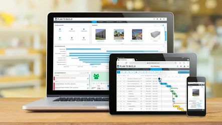 PlanToBuild ist die webbasierte Projektmanagement-Software für Gebäude von Schüco. Sie ist auch die ideale Plattform, um Gebäude und Elemente digital zu managen.