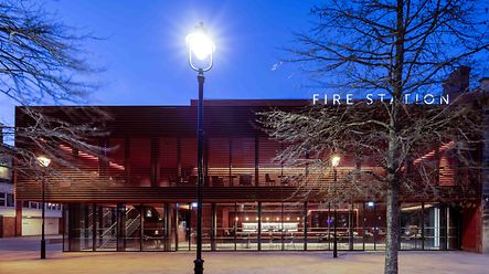 Fire Station Auditorium facade - Andrew Heptinstall