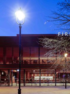 Fire Station Auditorium facade - Andrew Heptinstall