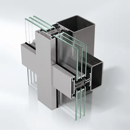 Schüco Julkisivujärjestelmä AOC 75 ST