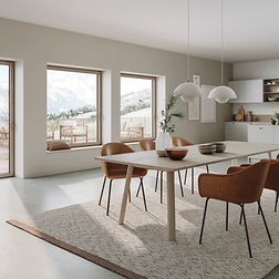 Schüco WoodDesign - aluminiumfönster med trädesign