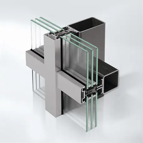 Schüco Julkisivujärjestelmä AOC 60 ST