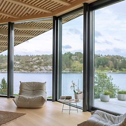 Villa Reilstad stue vinduer