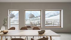 Die neue Fenstergeneration Schüco AWS 75 BS.SI+ im WoodDesign