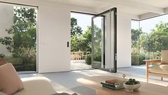 Die Pivot-Tür Schüco AD AL 75