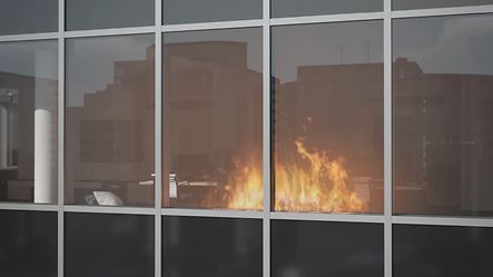 Möt marknadens krav på certifierade lösningar mot brand i glasfasader.
