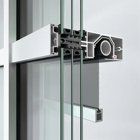 Integralmaster sun shading system in FWS 50/60