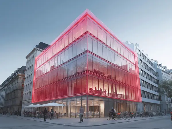 Schueco_FireResist_Phase04_Photo_modern_European_office_building_daylight_02_CMYK