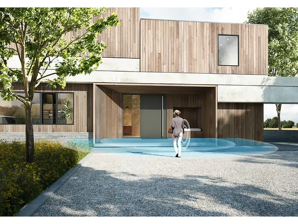 Sistema Schüco BlueCon per apertura porta d’ingresso tramite smartphone o Bluetooth