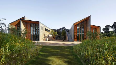 7 High-res photo - rear entrance credit Hufton Crow