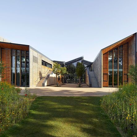 7 High-res photo - rear entrance credit Hufton Crow