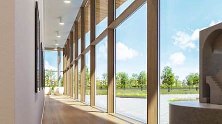 Hybrid stikfacader - AOC