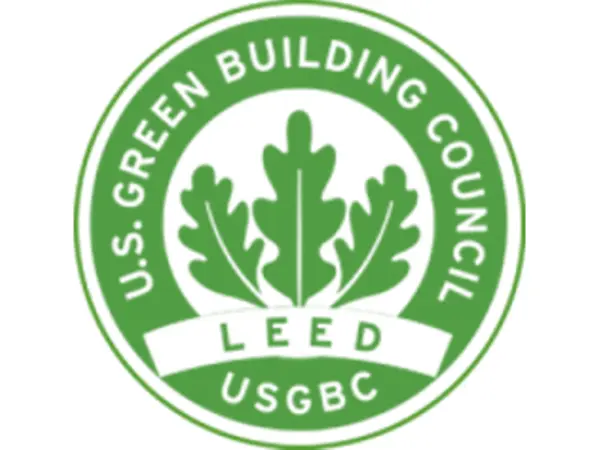 Logo della certificazione LEED del U.S. Green Building Council, sistema internazionale per la sostenibilità ambientale