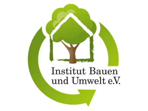 Logo IBU, organismo tedesco che certifica le Dichiarazioni Ambientali di Prodotto (EPD) dei sistemi Schüco.