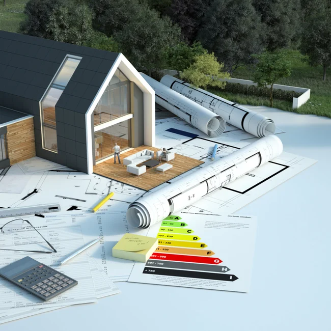 Planung eines Energieeffizienzhauses